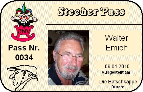Pass Emich Walter